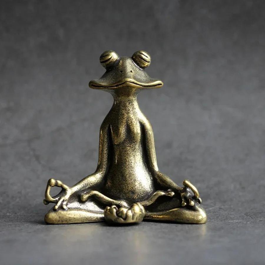 Home Fragrance Miniso - Retro Solid Pure Copper Frog Incense