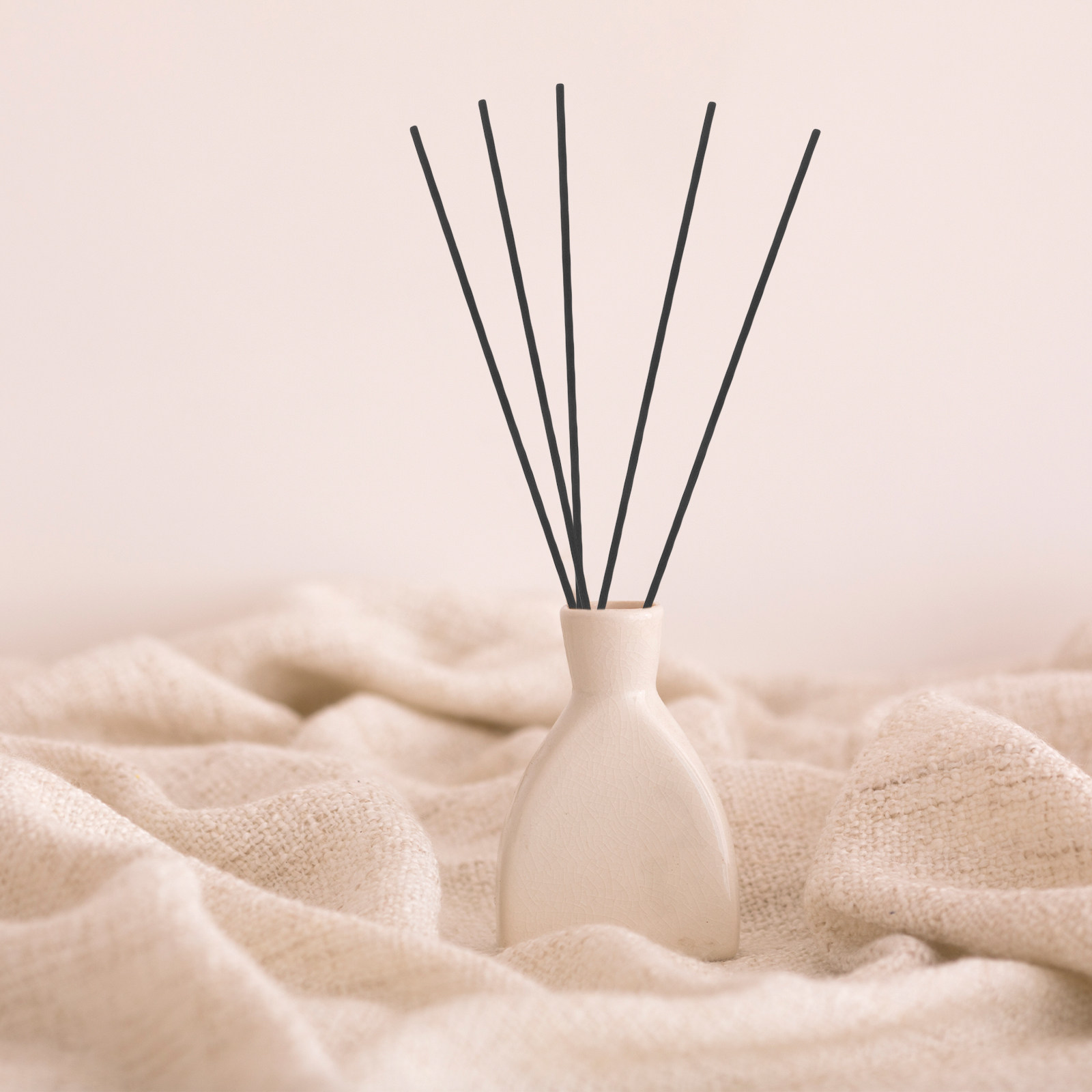 Home Fragrance Reeds - 100Pcs Fibre Reed Diffuser Sticks Black