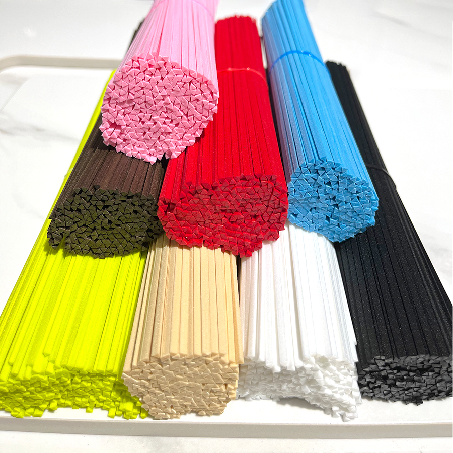 Home Fragrance Reeds - 50pcs 22cmx3mm Triangle Shape Fibre Reed