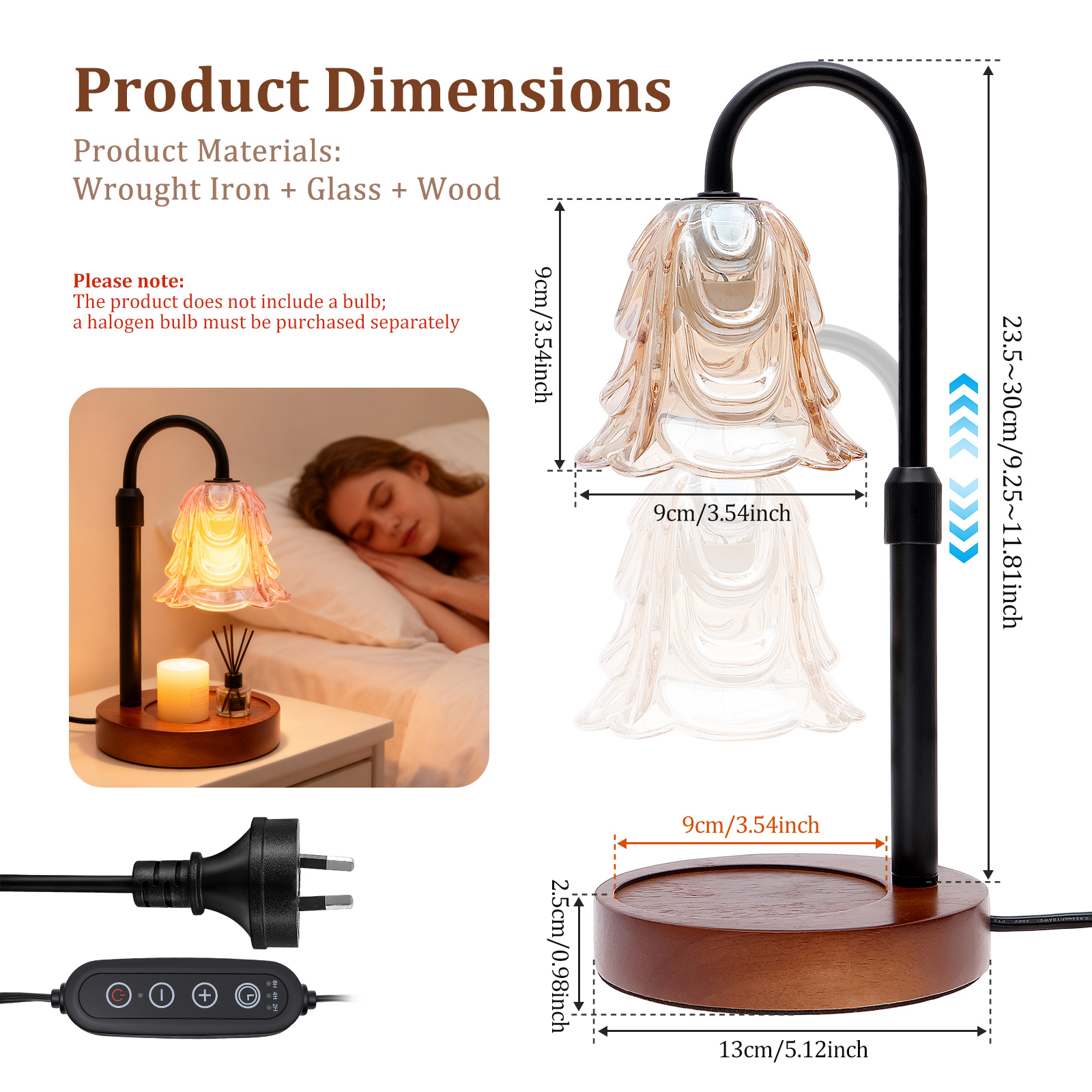 Candle Warmer Lamp Fragrance L - Home Fragrance Lamp 리뷰 및 가격