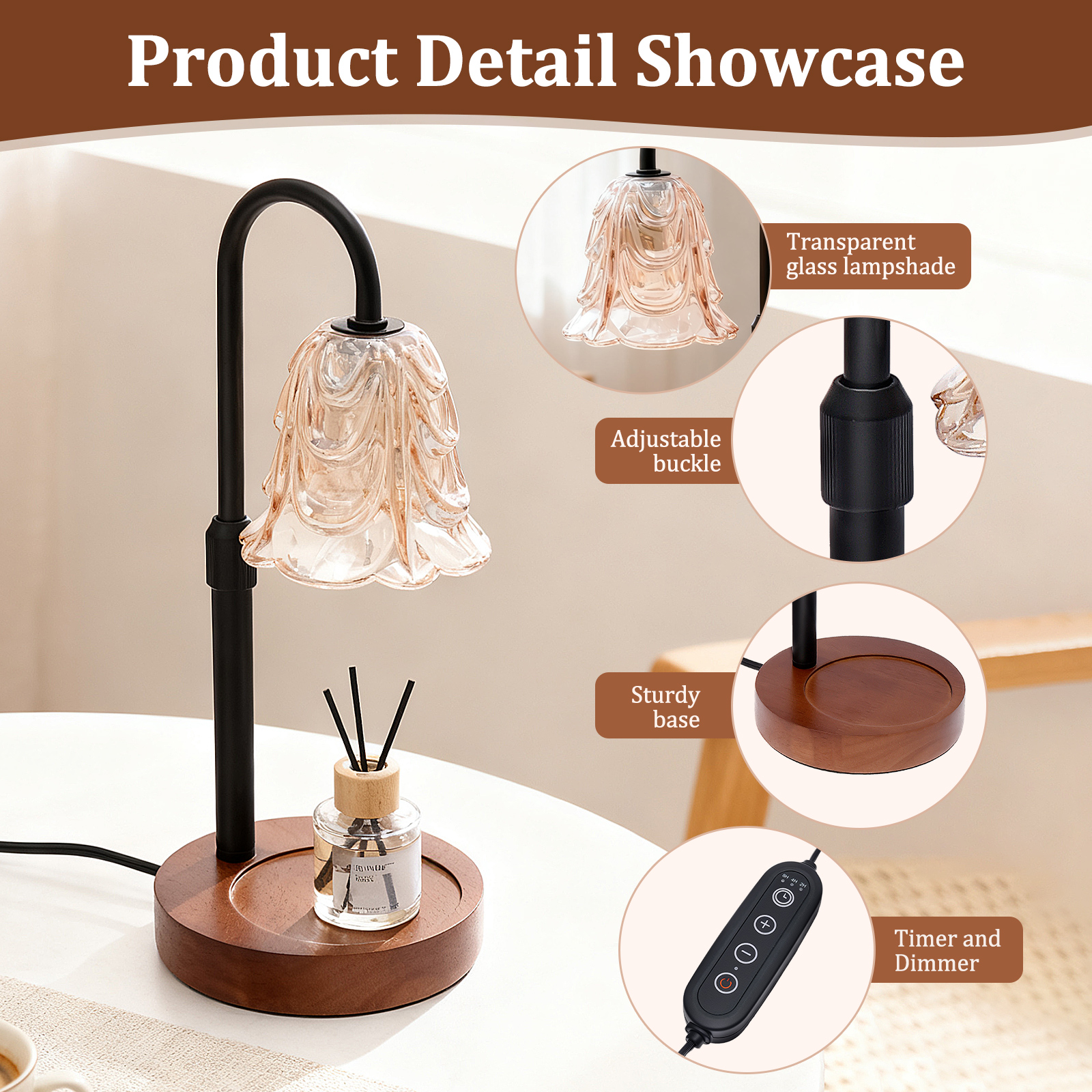 Candle Warmer Lamp Fragrance L - Home Fragrance Lamp 리뷰 및 가격