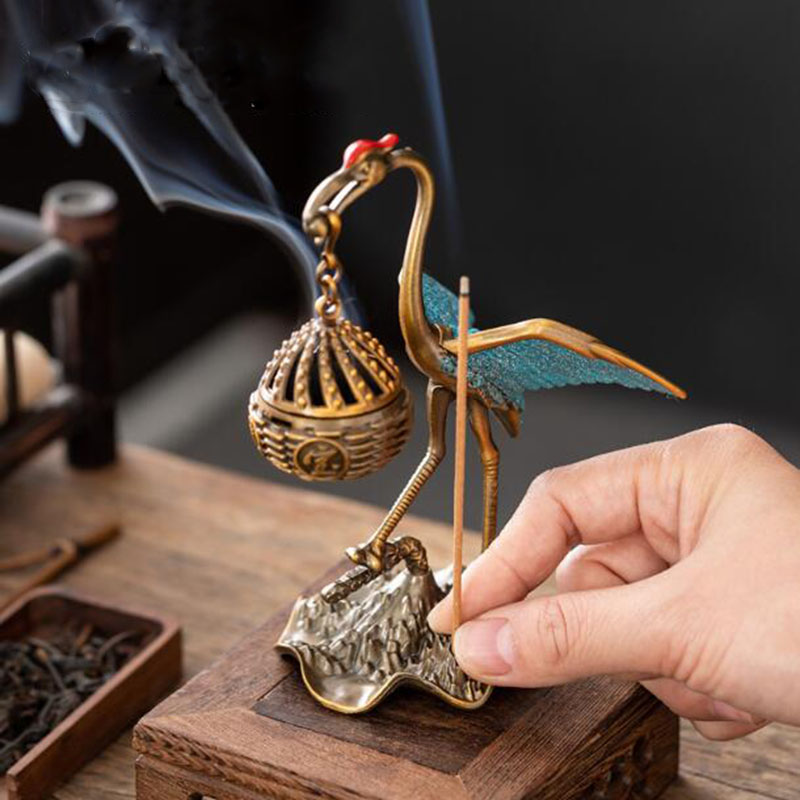 Metal Crane Hanging Basket Aro - Home Fragrance Lamp 리뷰 및 가격