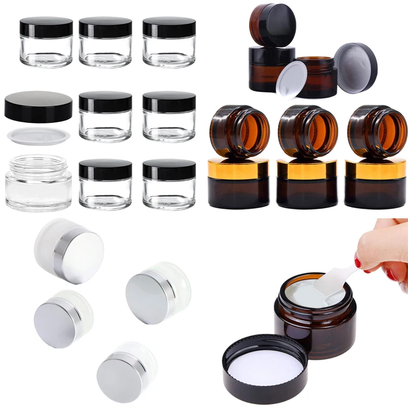 5Pcs 5g-100g Mini Amber Round  - Amber Jar Candle 리뷰 및 가격