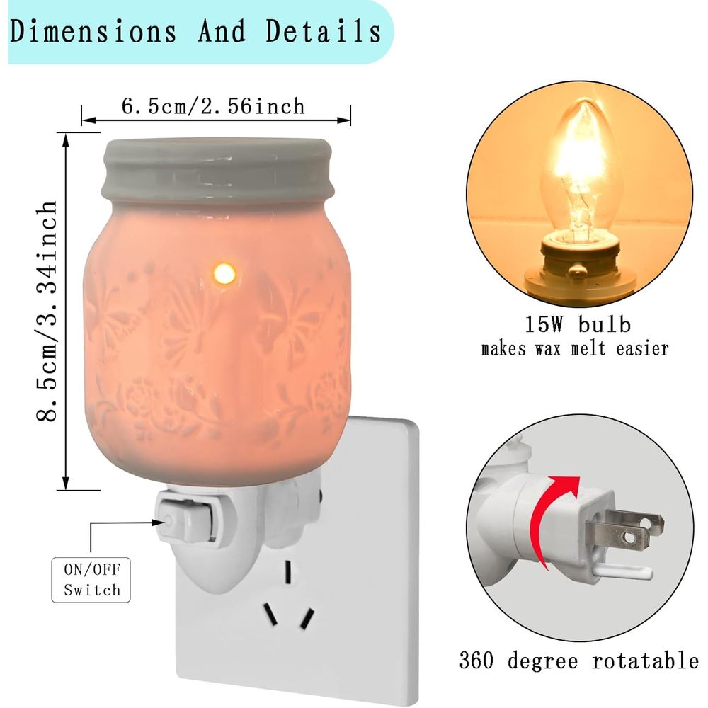 Scented Wax Melt Warmer, Elect - Home Fragrance Wax Melts 리뷰 및 가격