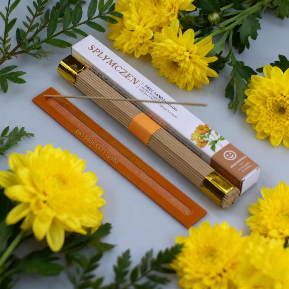 Natural Sandalwood Incense 91  - Home Fragrance Gift Box 리뷰 및 가격