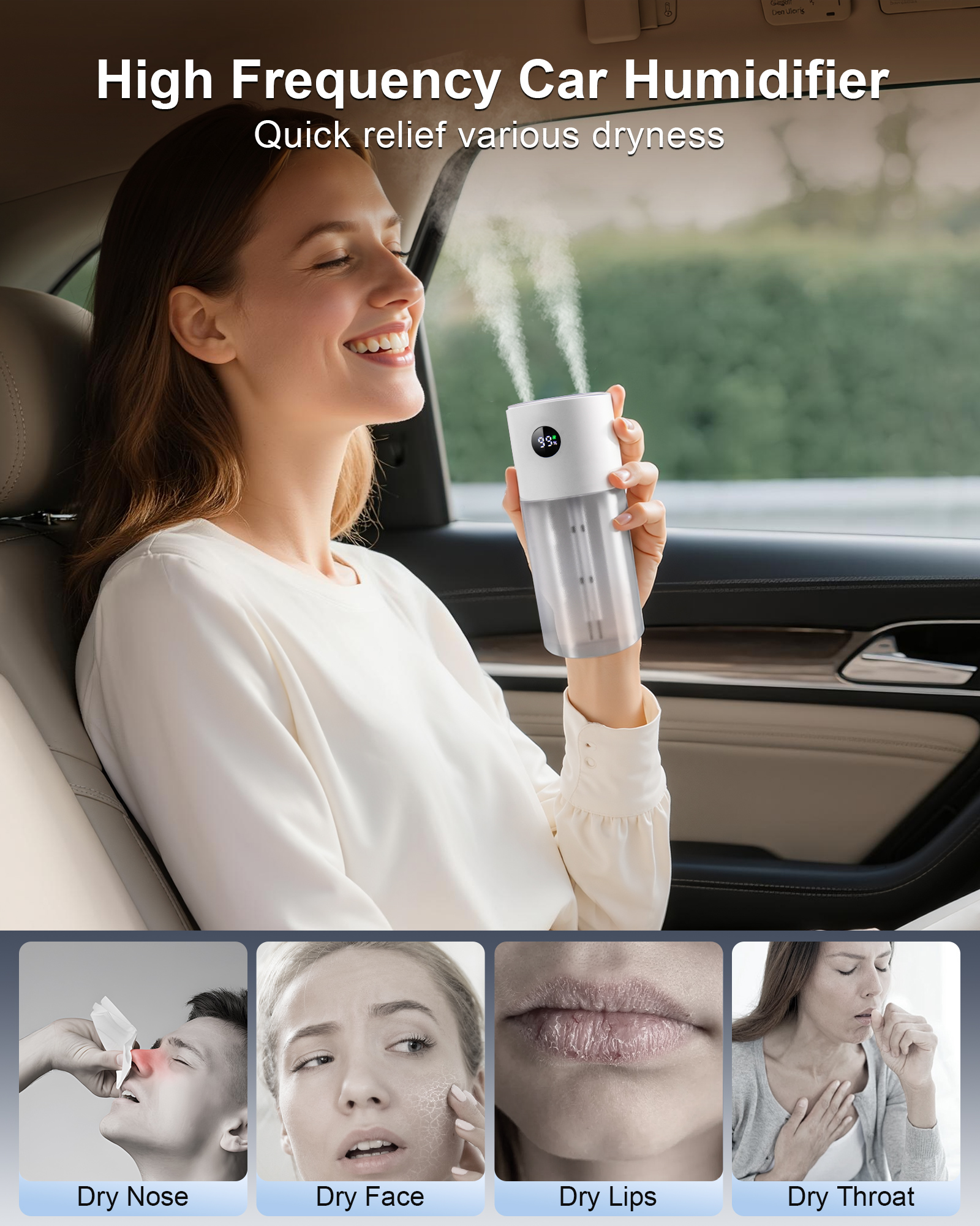 Eary 500ml USB Mini Car Humidi - Home Fragrance Vaporizer 리뷰 및 가격