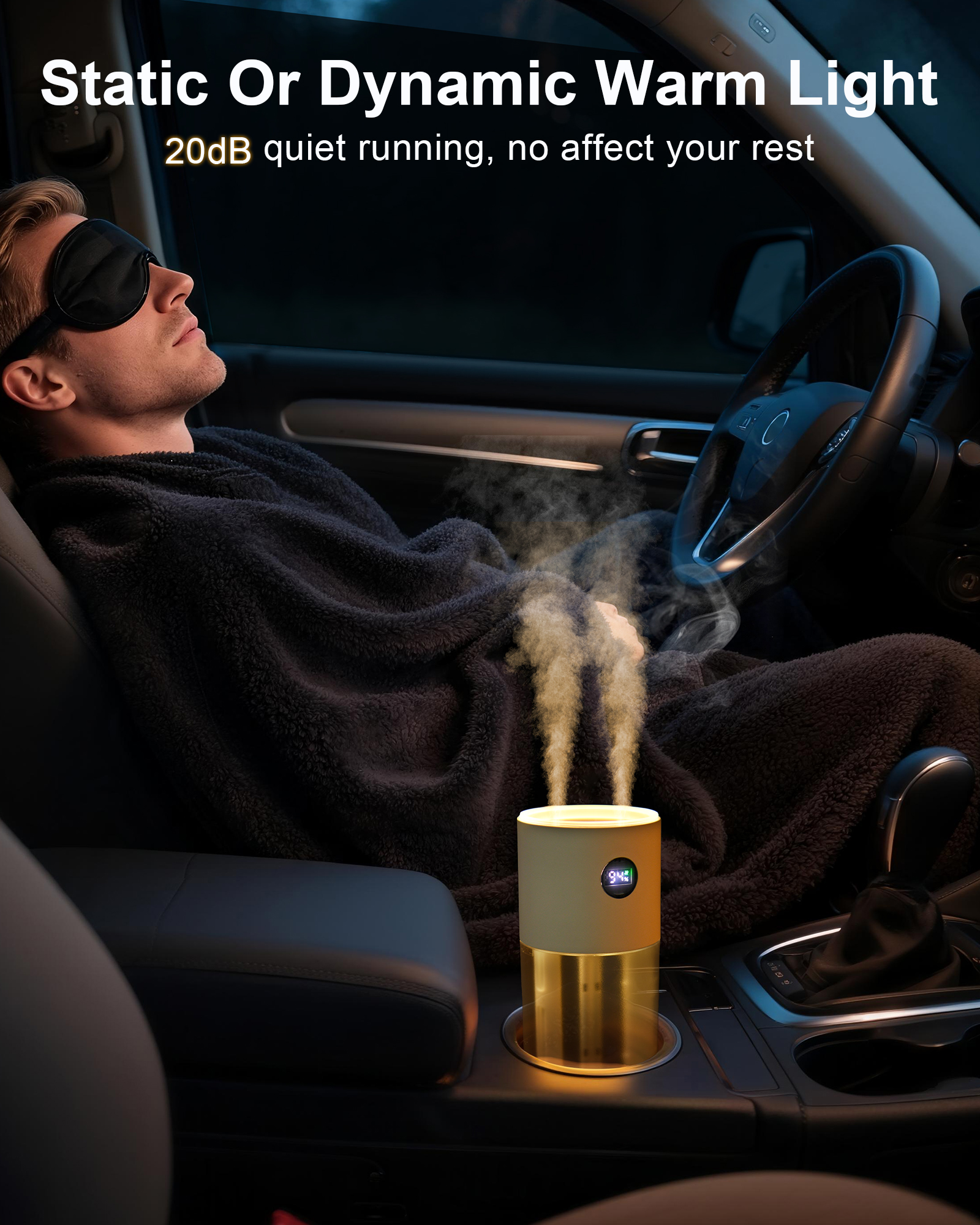 Eary 500ml USB Mini Car Humidi - Home Fragrance Vaporizer 리뷰 및 가격