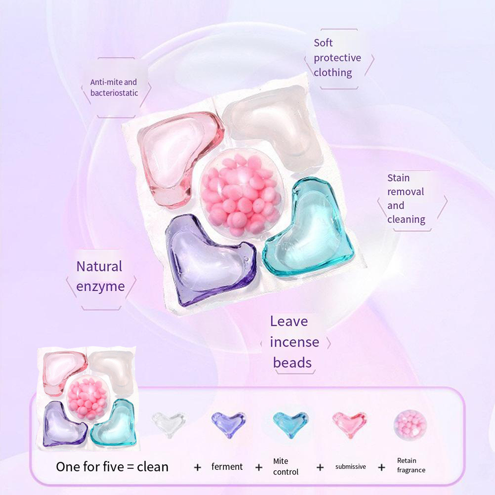 50Pcs Detergent Liquid Capsule - Home Fragrance Gel 리뷰 및 가격
