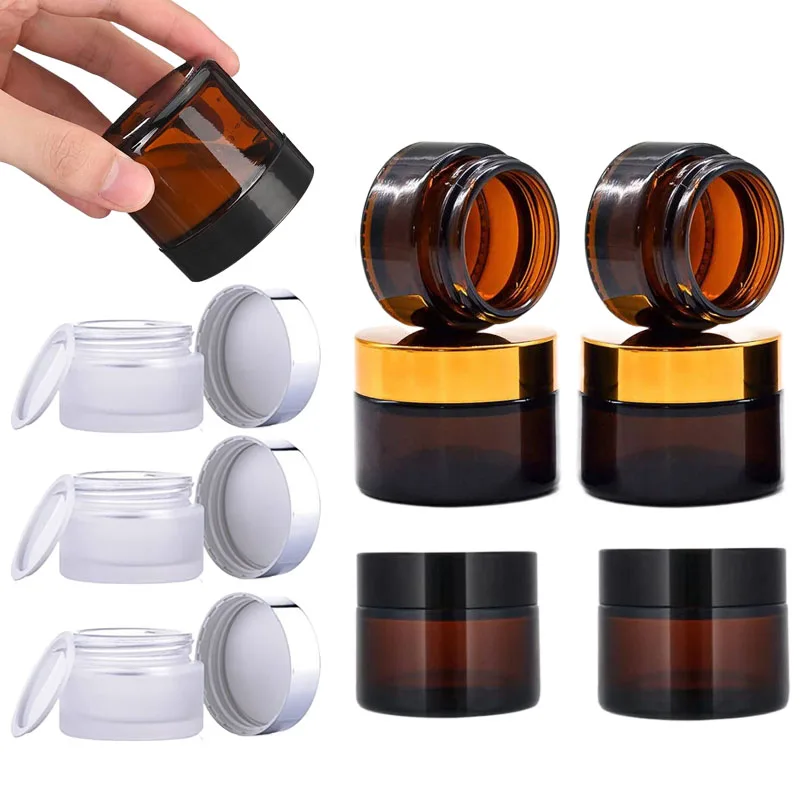 5Pcs 5g-100g Amber Empty Glass - Amber Jar Candle 리뷰 및 가격
