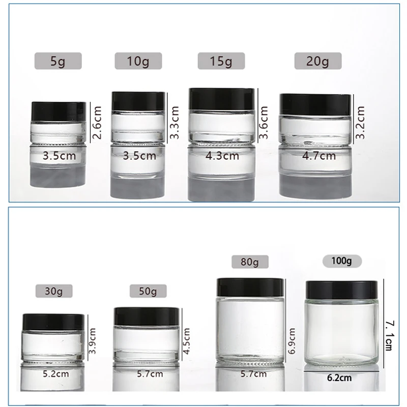 5Pcs 5g-100g Amber Empty Glass - Amber Jar Candle 리뷰 및 가격