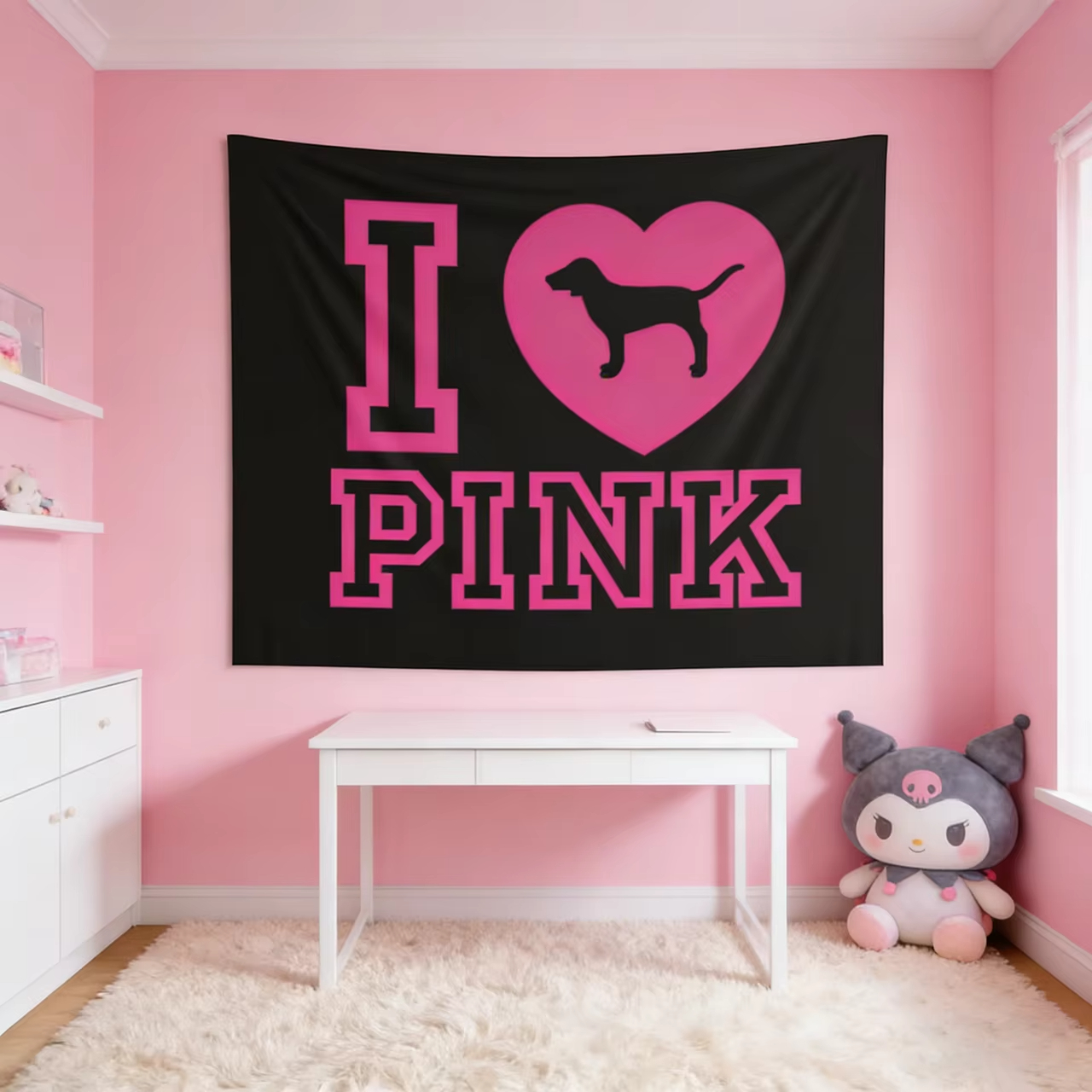 McBling Y2K I Love Pink Wall T - Home Fragrance Victoria Secret 리뷰 및 가격
