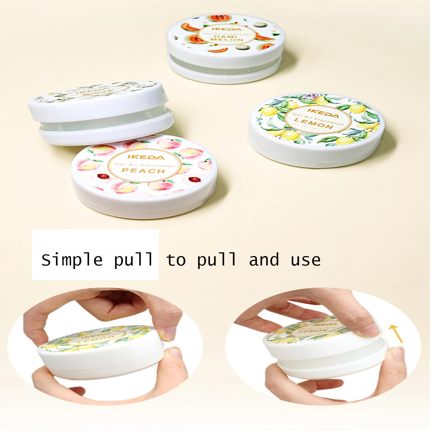 Car air freshener: Lemon scent - Home Fragrance Gel 리뷰 및 가격