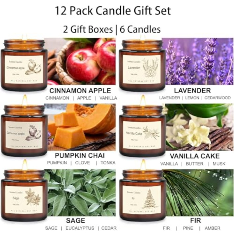 Scented Candles Gift Set for H - Home Fragrance Gift Box 리뷰 및 가격