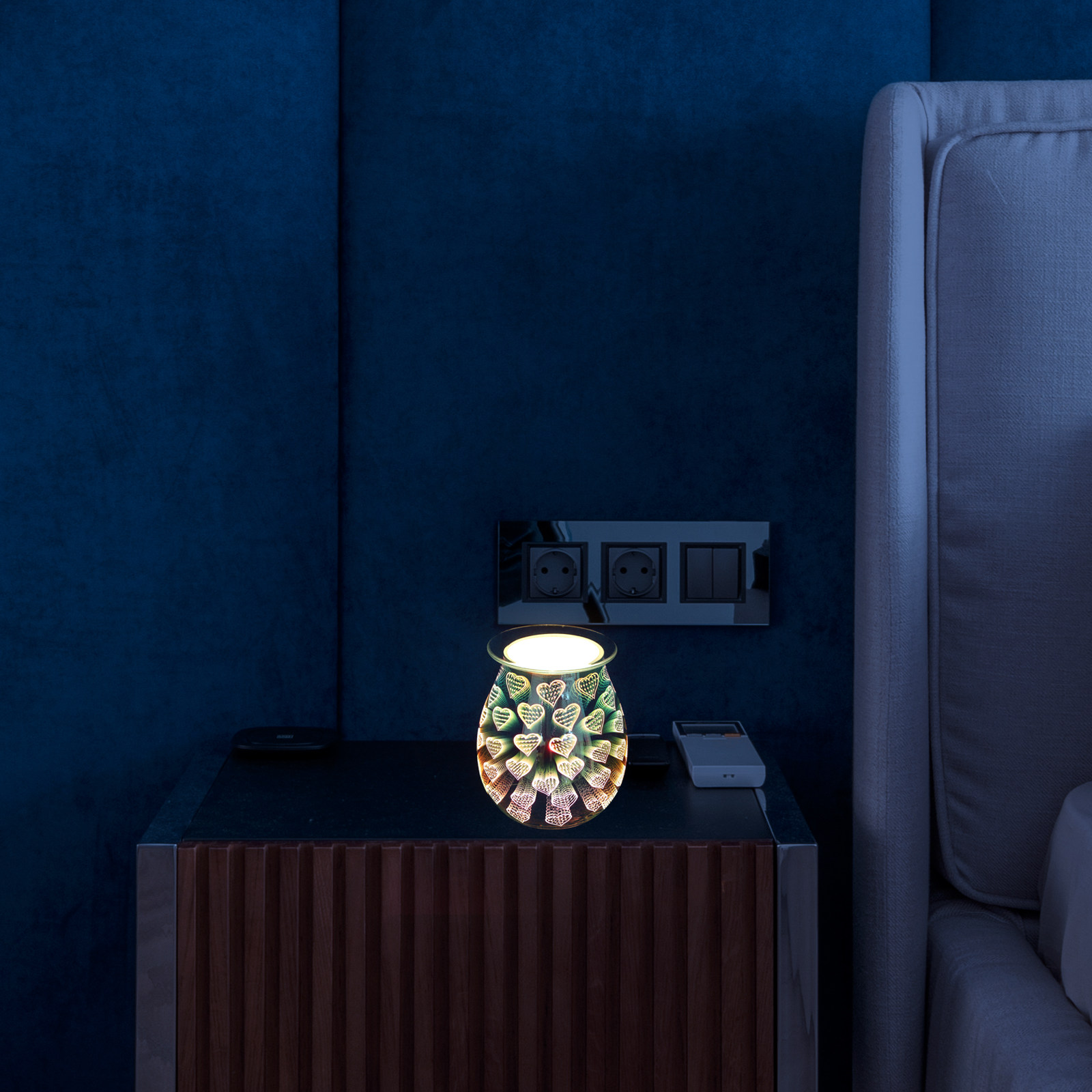 1Pcs Elegant 3D Glass Fragranc - Home Fragrance Lamp 리뷰 및 가격