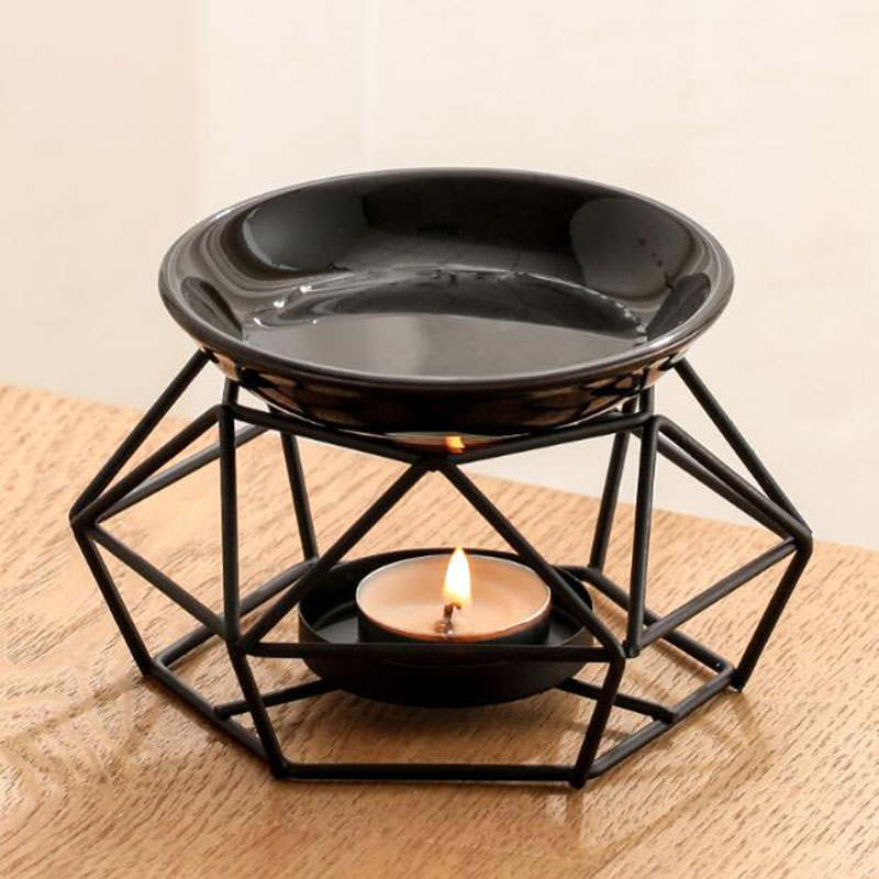 Ceramic Bowl Iron Rack Black C - Home Fragrance Lamp 리뷰 및 가격