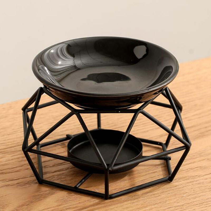 Ceramic Bowl Iron Rack Black C - Home Fragrance Lamp 리뷰 및 가격