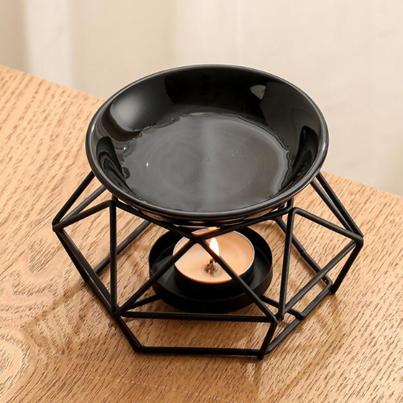 Ceramic Bowl Iron Rack Black C - Home Fragrance Lamp 리뷰 및 가격