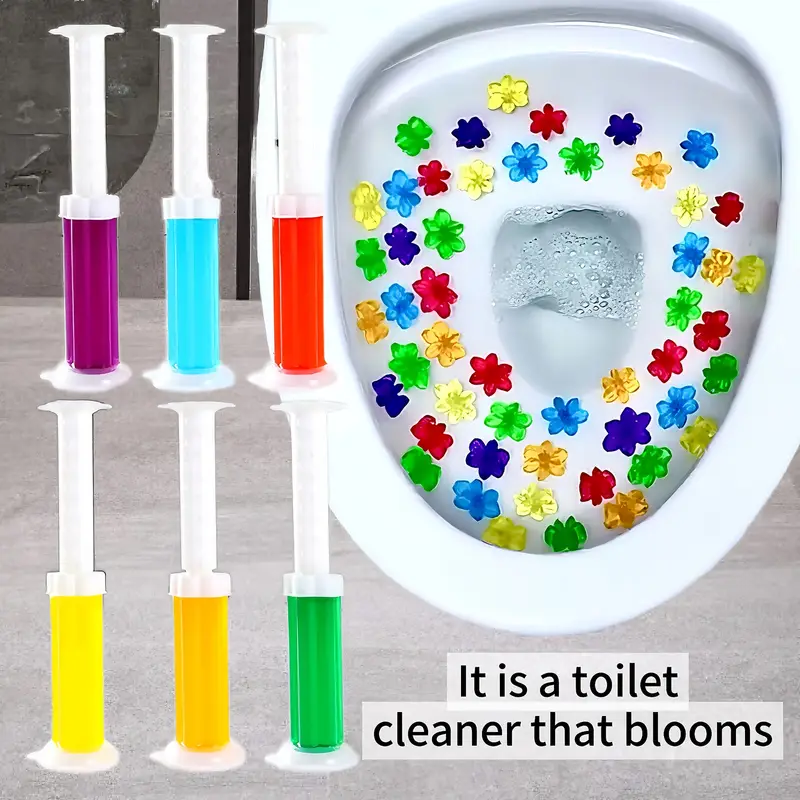 1/20pcs Flower Toilet Cleaner  - Home Fragrance Gel 리뷰 및 가격