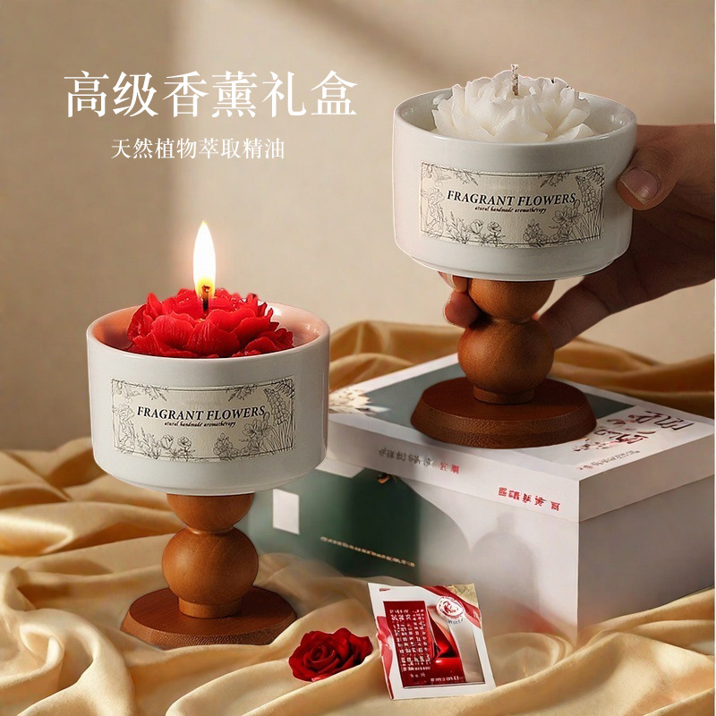 High-end Camellia Scented Cand - Home Fragrance Gift Box 리뷰 및 가격
