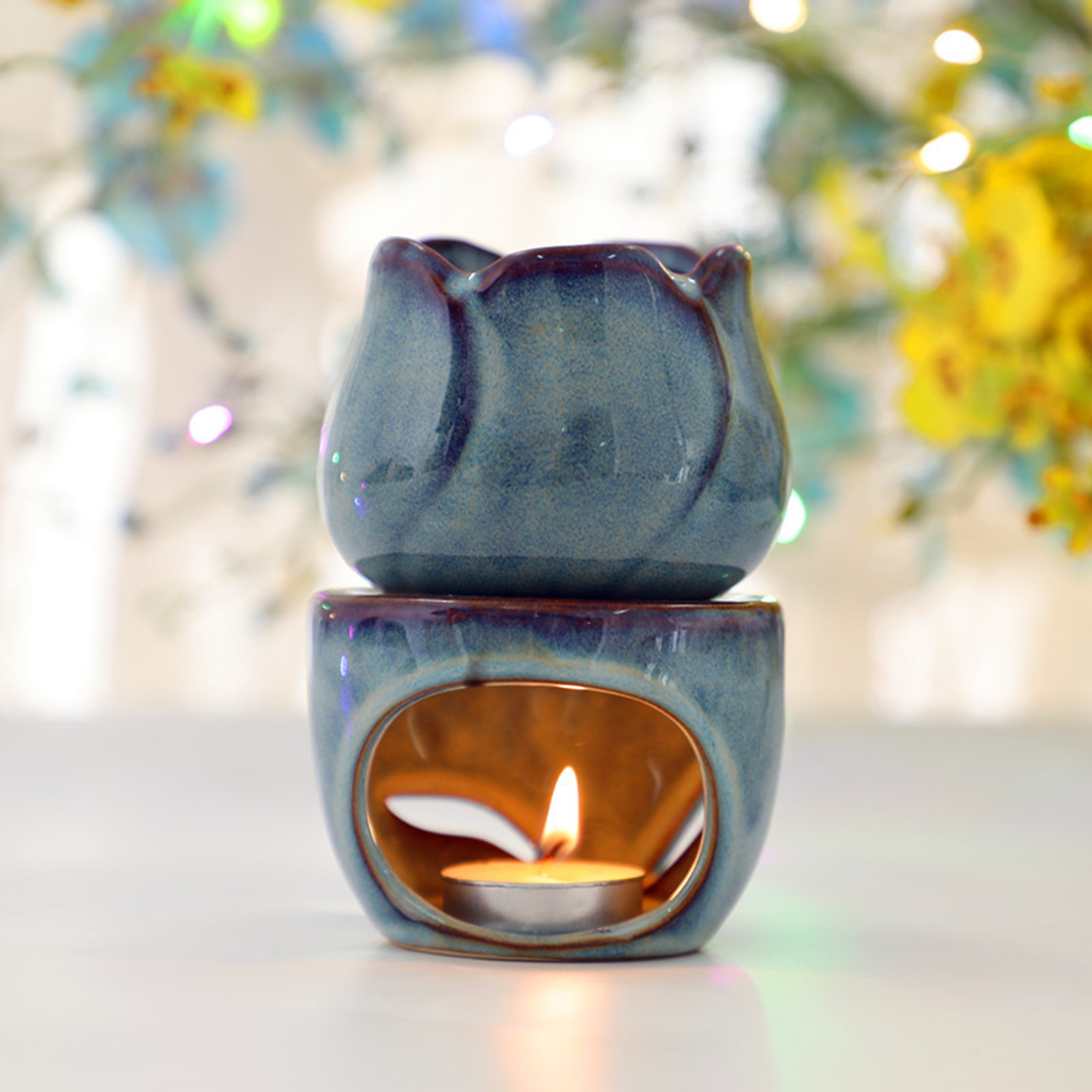 Tulip Ceramic  Aromatherapy Oi - Home Fragrance Wax Melts 리뷰 및 가격
