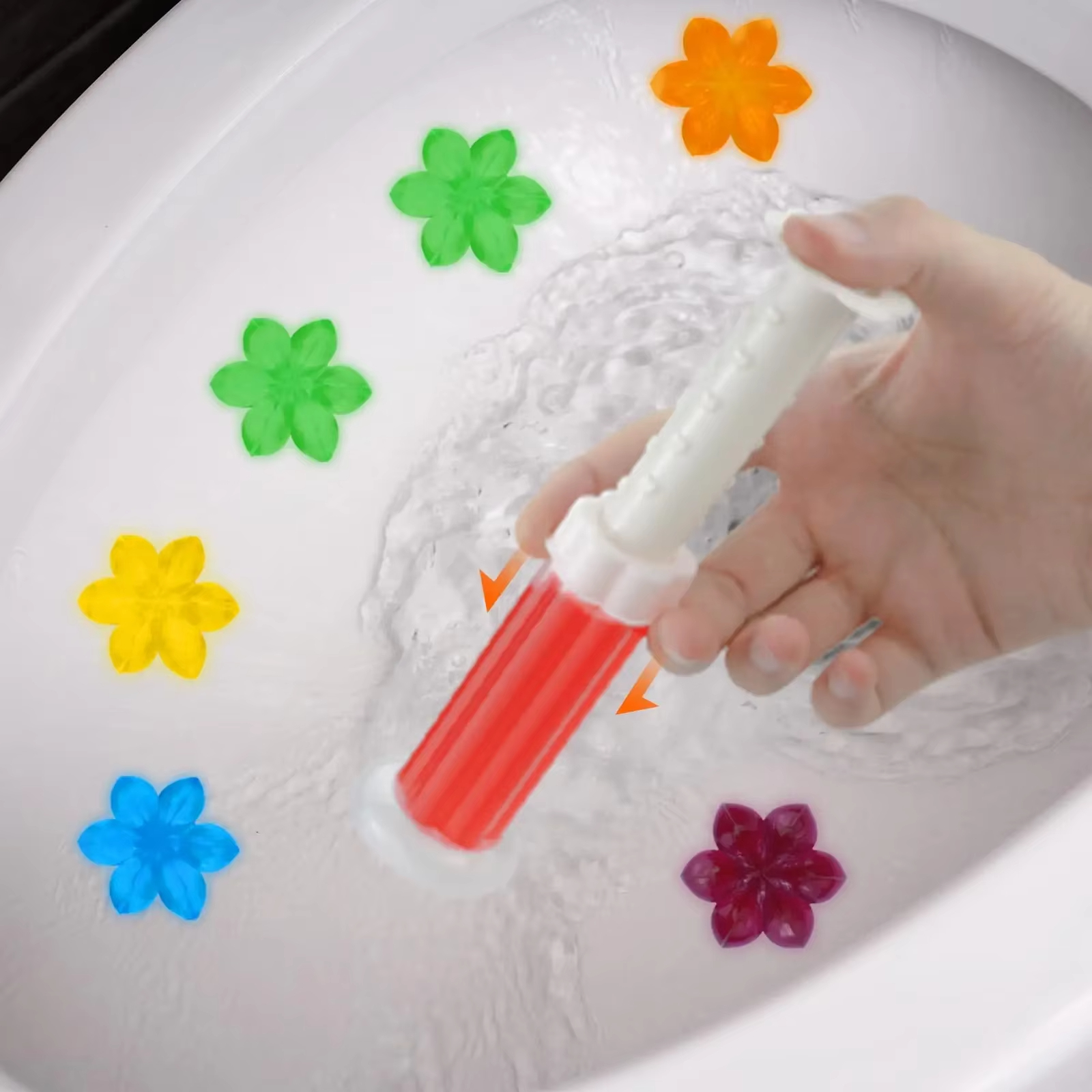 1/10pcs Flower Toilet Cleaner  - Home Fragrance Gel 리뷰 및 가격