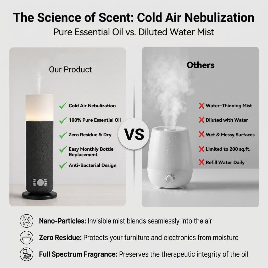 NAMSTE 120ML Tower Scent Diffu - Home Fragrance Device 리뷰 및 가격