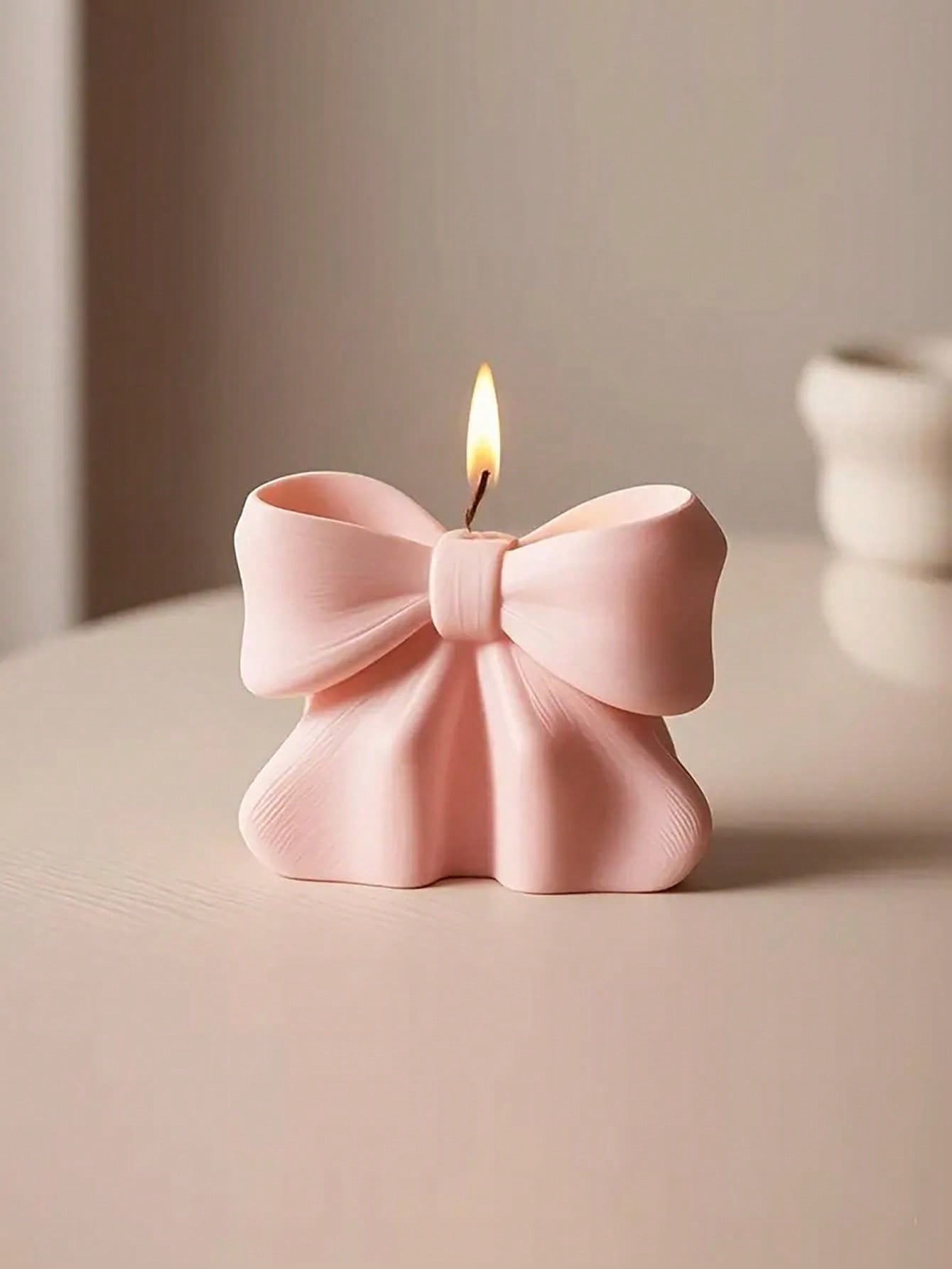 1pc Bow scented Candle, 3D Bow - Home Fragrance Wax Melts 리뷰 및 가격
