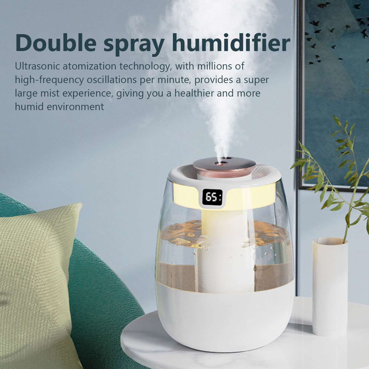 1.3L Air Humidifier Double Spr - Home Fragrance Device 리뷰 및 가격