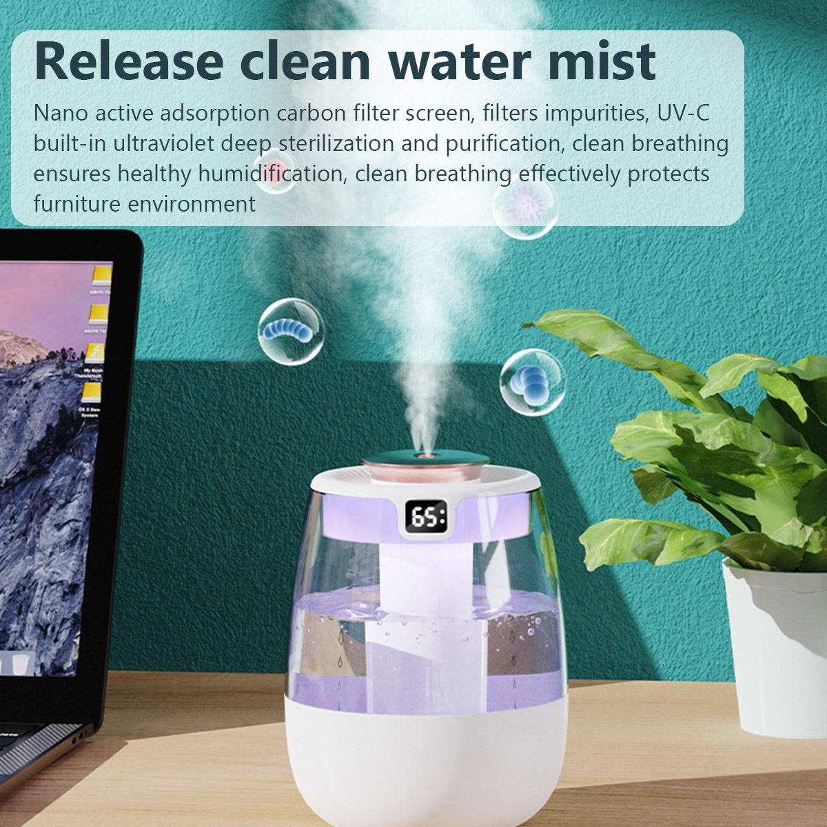 1.3L Air Humidifier Double Spr - Home Fragrance Device 리뷰 및 가격