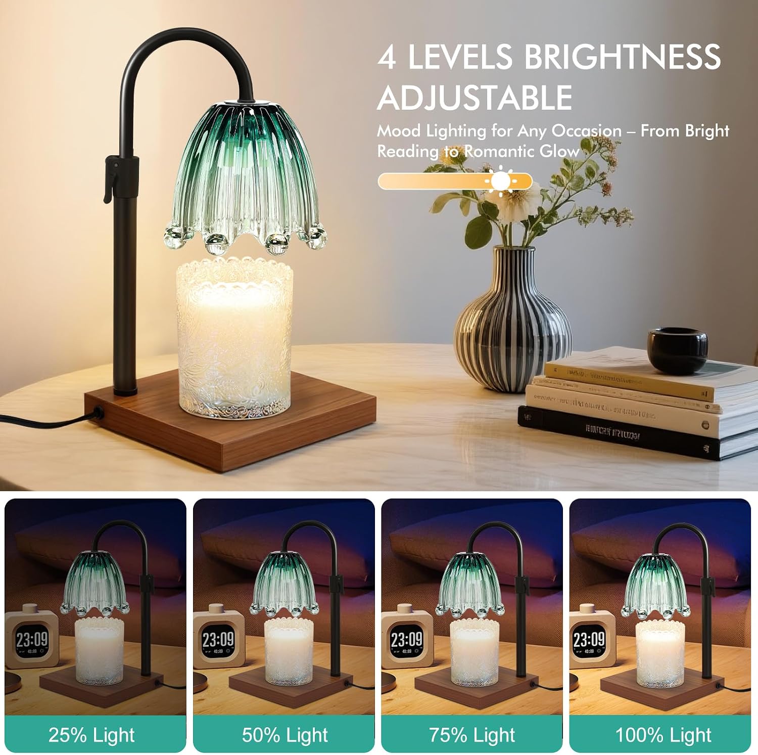 Candle Warmer Lamp with Timer, - Home Fragrance Lamp 리뷰 및 가격